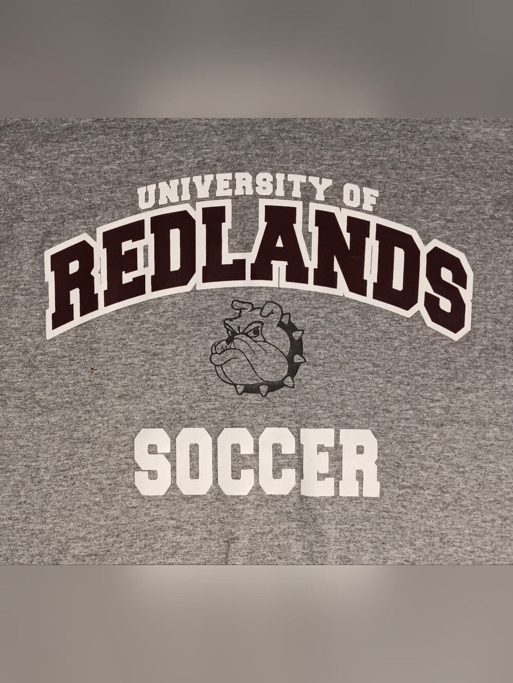 Redlands Bulldogs Soccer t-shirt college university football futbol